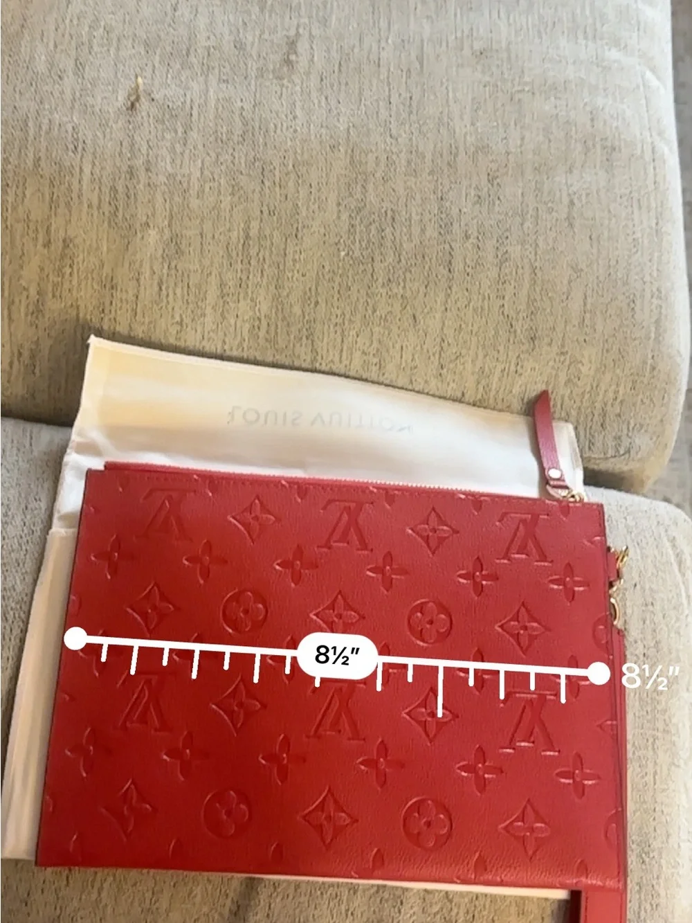 Unlisted sleek wristlet